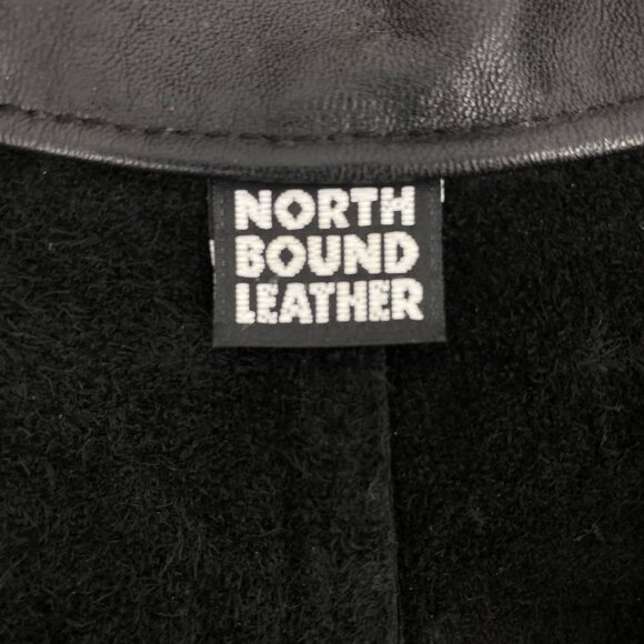 Men's North Bound Leather Lace Up Top Sz Med - Picture 9 of 13